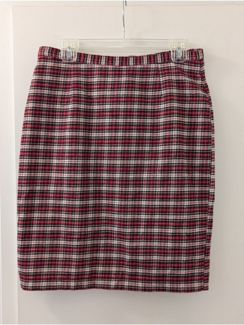 Plaid Women's Cotton-Blend Skirt With Lining & Back Zip - Size 6 By Gymboree